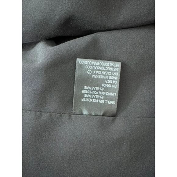 "Tahari" Black Pinstripe‎ Velvet Womens Blazer/Cardigan,Vintage,Y2K,Goth,Romance - Picture 8 of 11